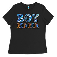 Black boy mama Ladies Tee - AdoDesignShop