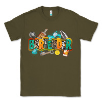 Army Green bartender Classic Tee - AdoDesignShop