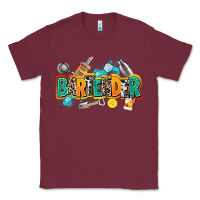 Burgundy bartender Classic Tee - AdoDesignShop