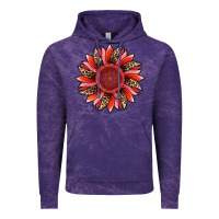 Cloud Purple valentine's day sunflower Vintage Hoodie - RanaPortraitStore