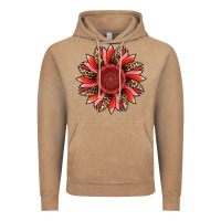 Valentine's Day Sunflower Vintage Hoodie | Teevron