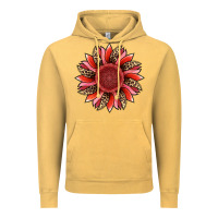 Vintage Mustard valentine's day sunflower Vintage Hoodie - RanaPortraitStore