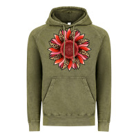 Vintage Olive valentine's day sunflower Vintage Hoodie - RanaPortraitStore