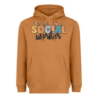 Meerkat social worker Heavyweight Hoodie - MaliasSmallBusiness