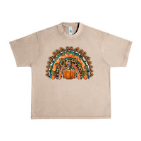 French Oak fall pumpkin rainbow Urban Heavy Tee - HRA Design Shop