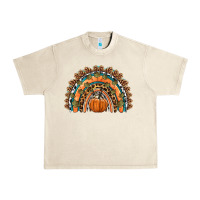 Sandshell fall pumpkin rainbow Urban Heavy Tee - HRA Design Shop