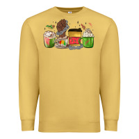 Antique Gold juneteenth coffee cups Premium Sweatshirt - MaliasSmallBusiness