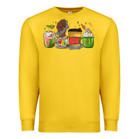 Lemon juneteenth coffee cups Premium Sweatshirt - MaliasSmallBusiness
