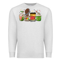 Oatmeal Heather juneteenth coffee cups Premium Sweatshirt - MaliasSmallBusiness