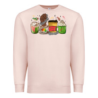 Pale Pink juneteenth coffee cups Premium Sweatshirt - MaliasSmallBusiness