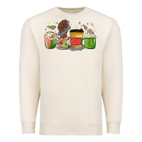 Sandshell juneteenth coffee cups Premium Sweatshirt - MaliasSmallBusiness