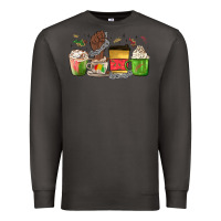 Smoke juneteenth coffee cups Premium Sweatshirt - MaliasSmallBusiness