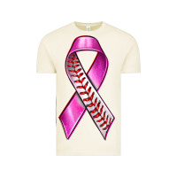 Vintage Arctic Breast Cancer Ribbon Baseball Vintage Tee - texasbilliewilder