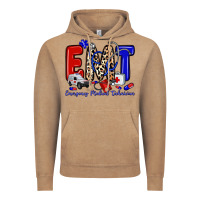 Vintage Coffee emt emergency medical technician Vintage Hoodie - Zillion Design Studio