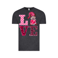 Vintage Black love gnomies Vintage Tee - BarkalooDesign