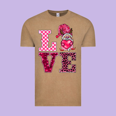 Love Gnomies Vintage Tee Designed By Barkaloodesign