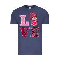 Vintage Denim love gnomies Vintage Tee - BarkalooDesign