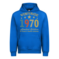 Cobalt Vintage 1970 Limited Edition 50 Years Of Being Awesome Urban Hoodie - Bettercallsaul