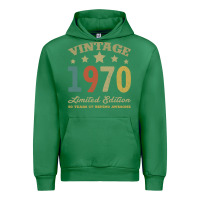 Emerald Vintage 1970 Limited Edition 50 Years Of Being Awesome Urban Hoodie - Bettercallsaul