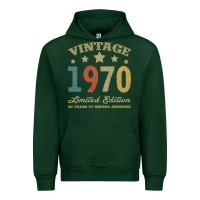 Forest Green Vintage 1970 Limited Edition 50 Years Of Being Awesome Urban Hoodie - Bettercallsaul