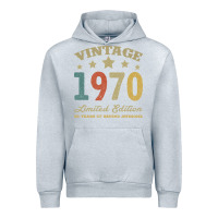 Heather Grey Vintage 1970 Limited Edition 50 Years Of Being Awesome Urban Hoodie - Bettercallsaul