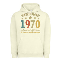 Pigment Pistachio Vintage 1970 Limited Edition 50 Years Of Being Awesome Urban Hoodie - Bettercallsaul