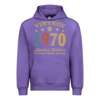 Tulip Vintage 1970 Limited Edition 50 Years Of Being Awesome Urban Hoodie - Bettercallsaul