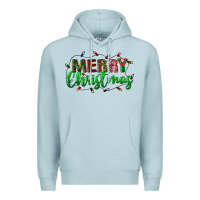 Blue Mist merry christmas Premium Hoodie - BundleAndBundleShop