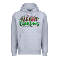 Heather Grey merry christmas Premium Hoodie - BundleAndBundleShop