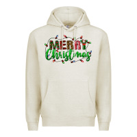 Oatmeal Heather merry christmas Premium Hoodie - BundleAndBundleShop