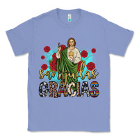 Colony Blue san judas gracias Classic Tee - JahusDesignShop