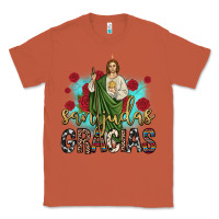 Copper san judas gracias Classic Tee - JahusDesignShop