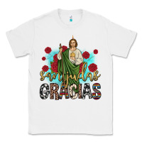 White san judas gracias Classic Tee - JahusDesignShop
