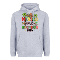 Heather Grey mexico family vacation 2024 Heavyweight Hoodie - MaliasSmallBusiness
