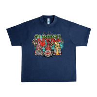 Navy hello summer Urban Heavy Tee - SublimationCraftShop