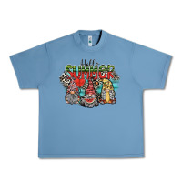 Pebble Blue hello summer Urban Heavy Tee - SublimationCraftShop