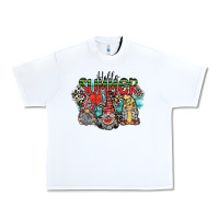 White hello summer Urban Heavy Tee - SublimationCraftShop