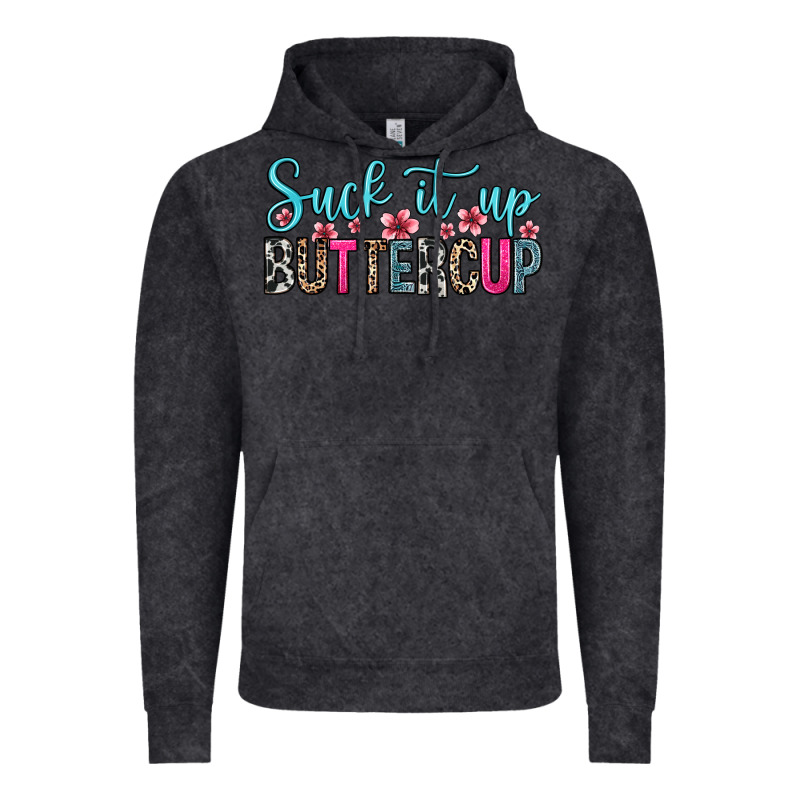 Suck It Up Buttercup Vintage Hoodie by Zillion Design Studio | Teevron
