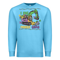 Ocean Blue i dig mardi gras Premium Sweatshirt - MaliasSmallBusiness