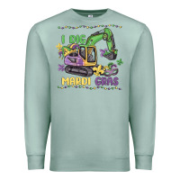 Seafoam i dig mardi gras Premium Sweatshirt - MaliasSmallBusiness