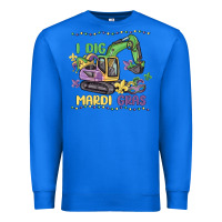 True Royal i dig mardi gras Premium Sweatshirt - MaliasSmallBusiness