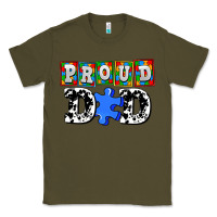 Army Green proud dad Classic Tee - AdoDesignShop