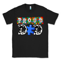 Black proud dad Classic Tee - AdoDesignShop