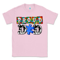 Bubblegum Pink proud dad Classic Tee - AdoDesignShop