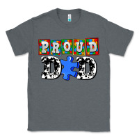 Charcoal Heather proud dad Classic Tee - AdoDesignShop