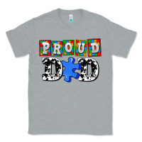 Heather Grey proud dad Classic Tee - AdoDesignShop