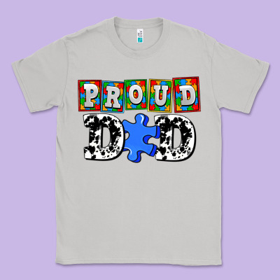 Proud Dad Classic Tee Designed By Adodesignshop