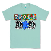 Seafoam proud dad Classic Tee - AdoDesignShop