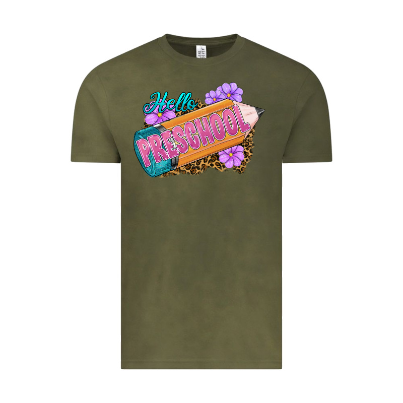 Hello Preschool Vintage Tee by RanaPortraitStore | Teevron