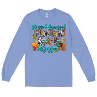 Stressed Depressed Pumpkin Spice Obsessed Long Sleeve Tee | Teevron